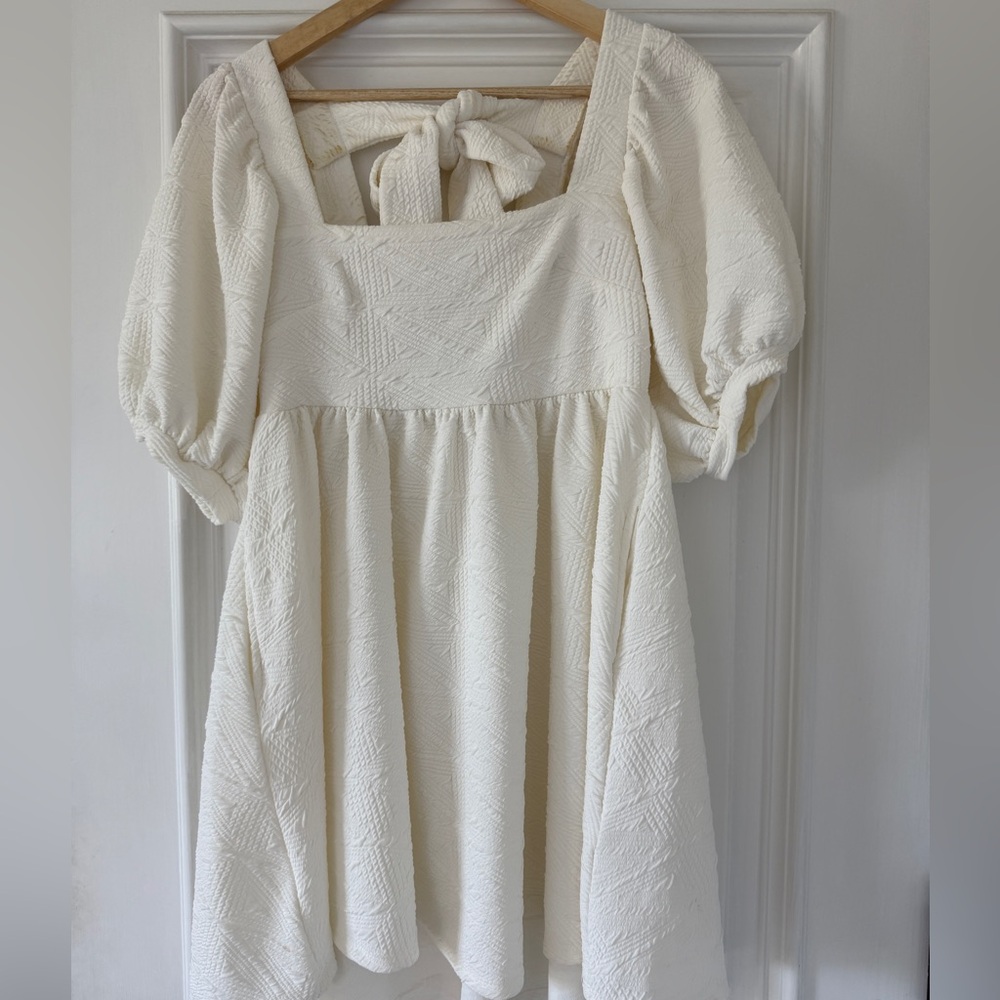 Free People Violet Mini Dress in White